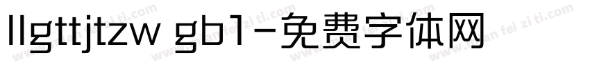 llgttjtzw gb1字体转换
